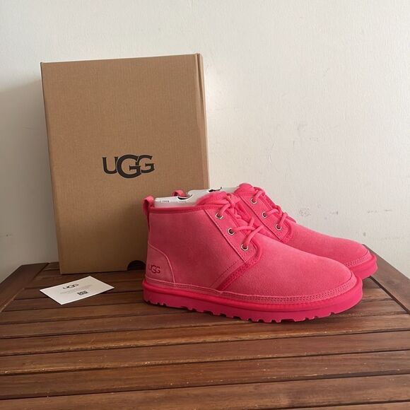 UGG Women's Neumel Boots Pink Glow USA Women Size 8//UK 6/EU 39 - Picture 1 of 12